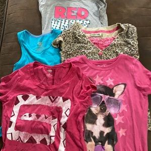 Girls shirt bundle